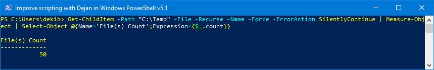 Get Folder Size And File Count Using PowerShell Examples – Improve ...